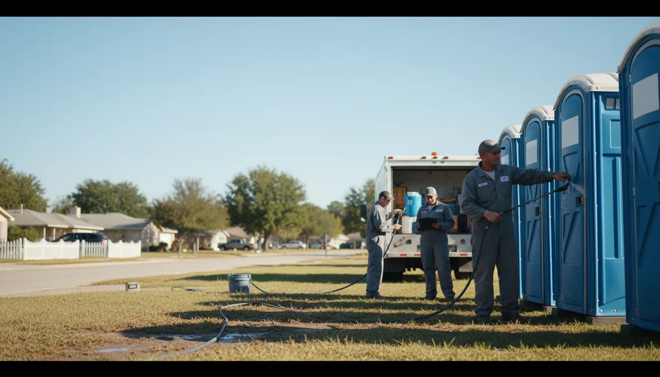 Long-Term Portable Toilet Rental in Dunlap, IA near me